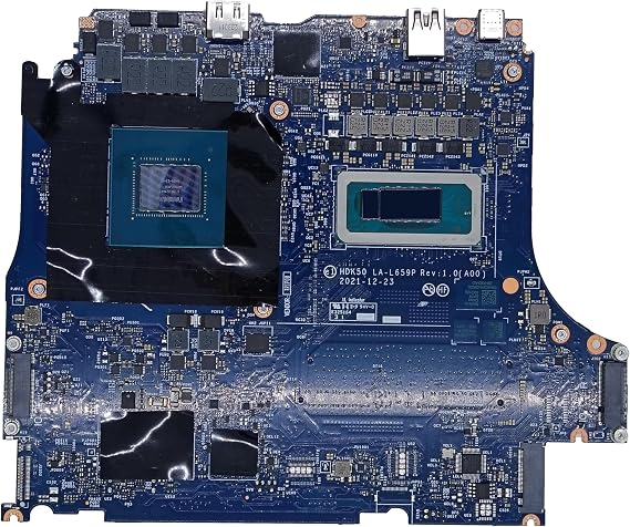 Replacement for Dell G15 5520 Motherboard HDK50 LA-L659P System Board i7-12700H Processor RTX 3060 6GB 00CY95 0CY95