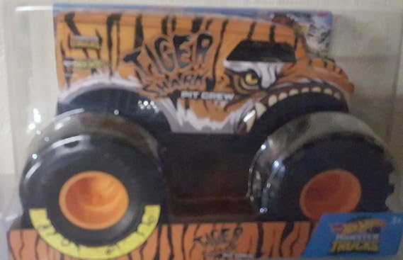Hot Wheels FYJ92 Wreak Tiger Shark Toy, Multicolor