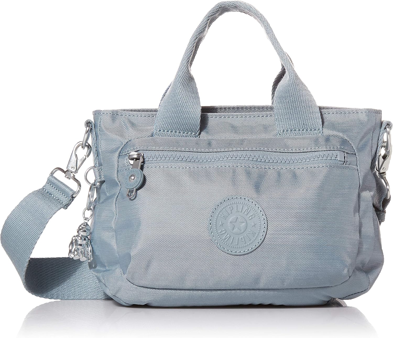 Kipling Womens Miho Mini, Lightweight East West, Nylon Laptop Tote Bag