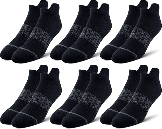 Pair of Thieves Men Athletic Cotton Low Cut | Socks for Men | Breathable, Lightweight, Soft Cotton | Moisture Wicking