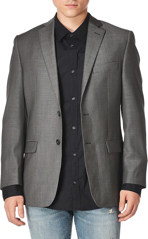 Calvin Klein Men's Modern Fit Suit Separates-Custom Jacket & Pant Size Selection