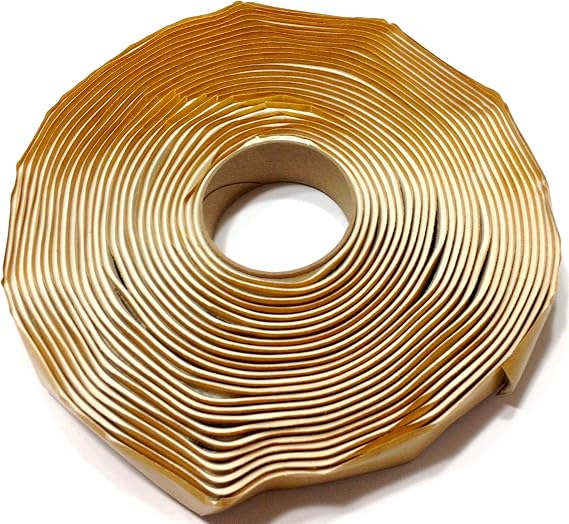 Colorimetrics White Putty Tape/Butyl Tape 1/8" x 3/4" x 30' (Single Roll)